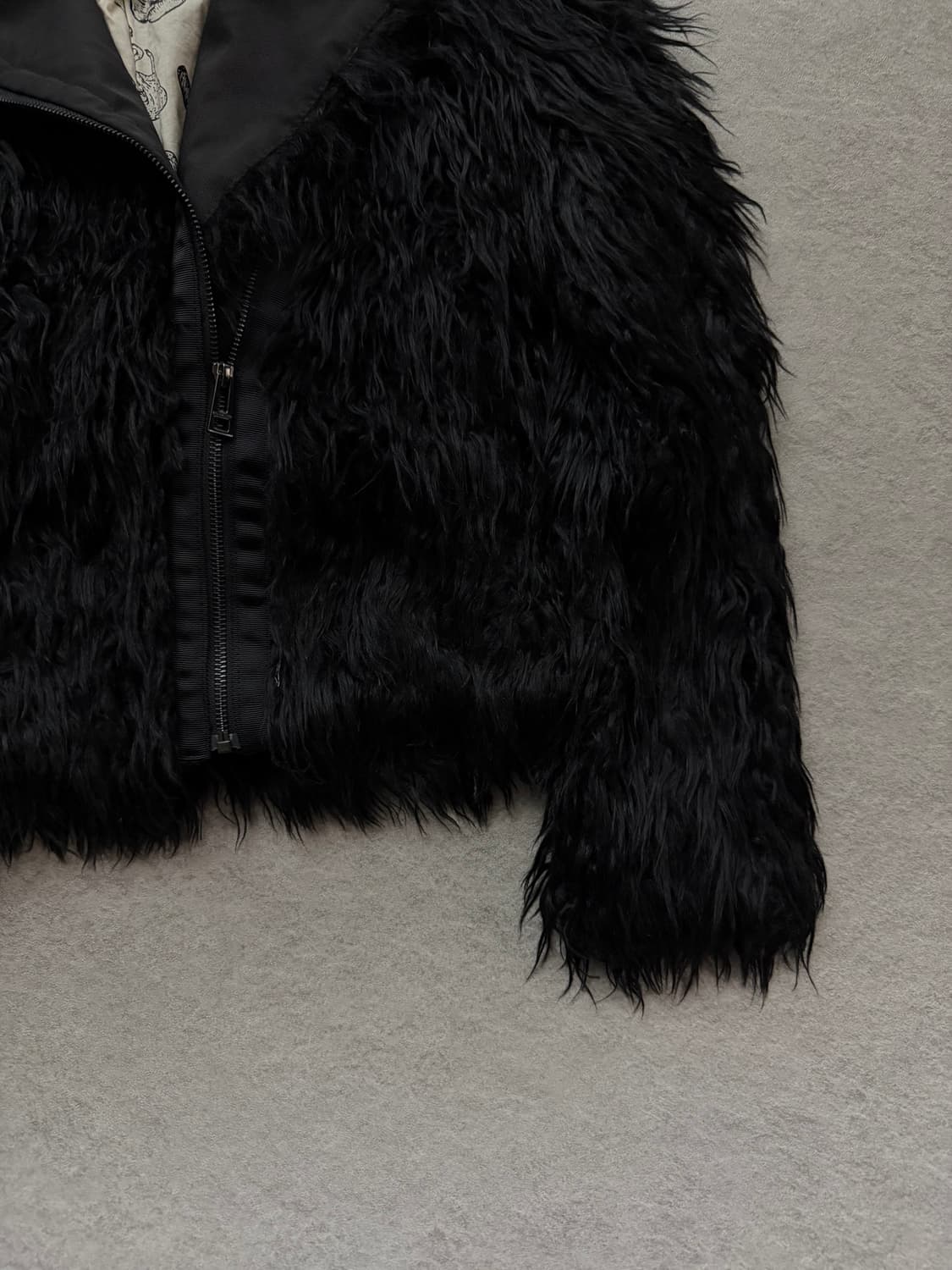 쟈딕앤볼테르 비대칭 퍼자켓 상품이미지6