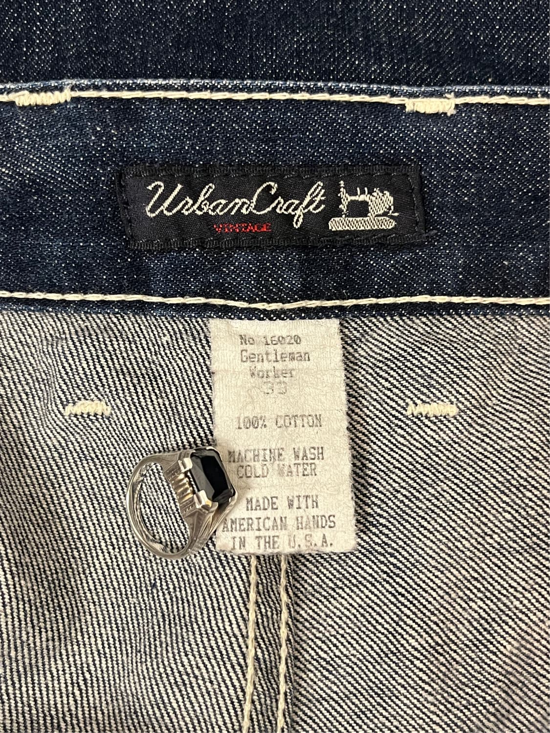 USA 빈티지 베이커 카펜터 데님 워크 팬츠 상품이미지7