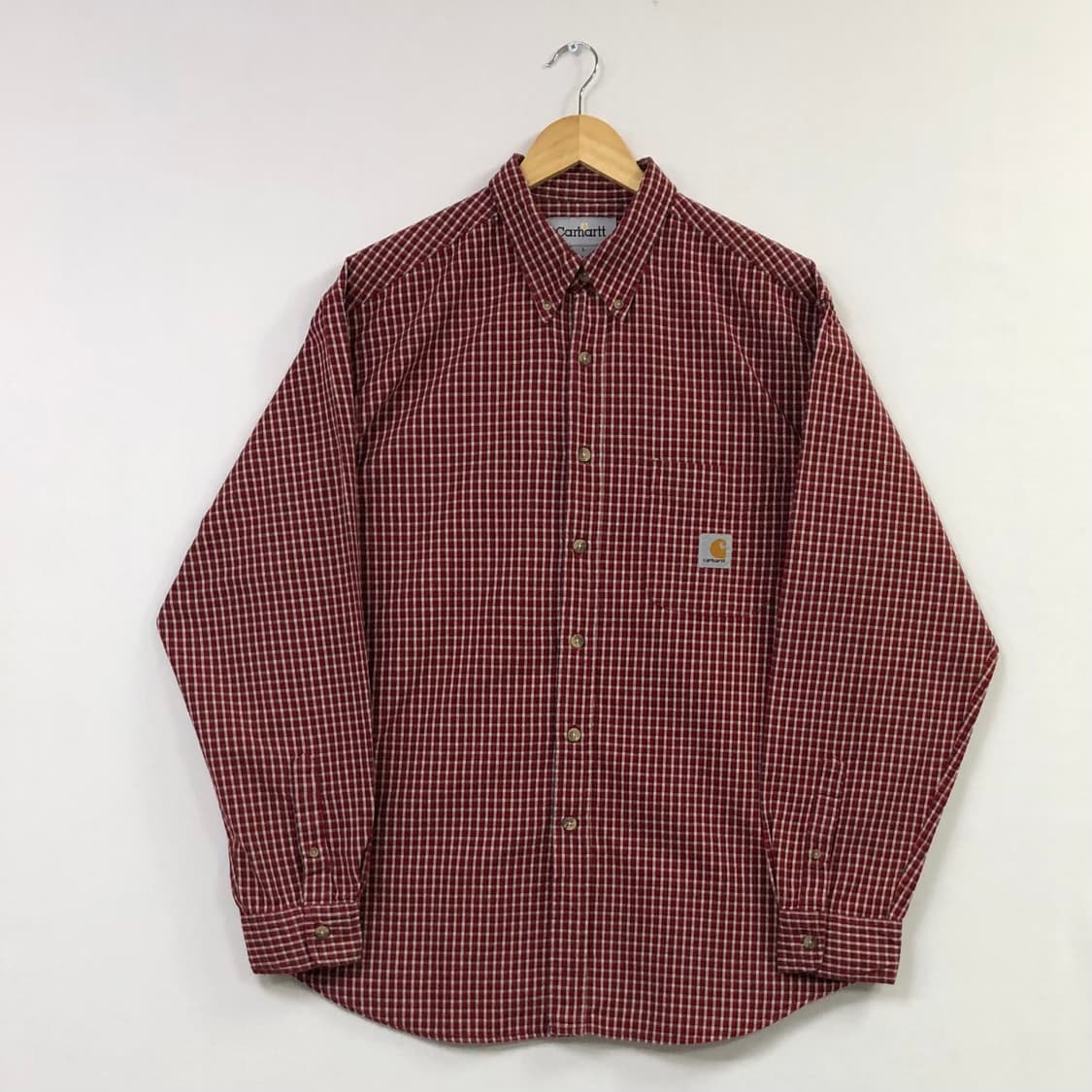 XL 칼하트 체크 워크 셔츠 상품이미지2