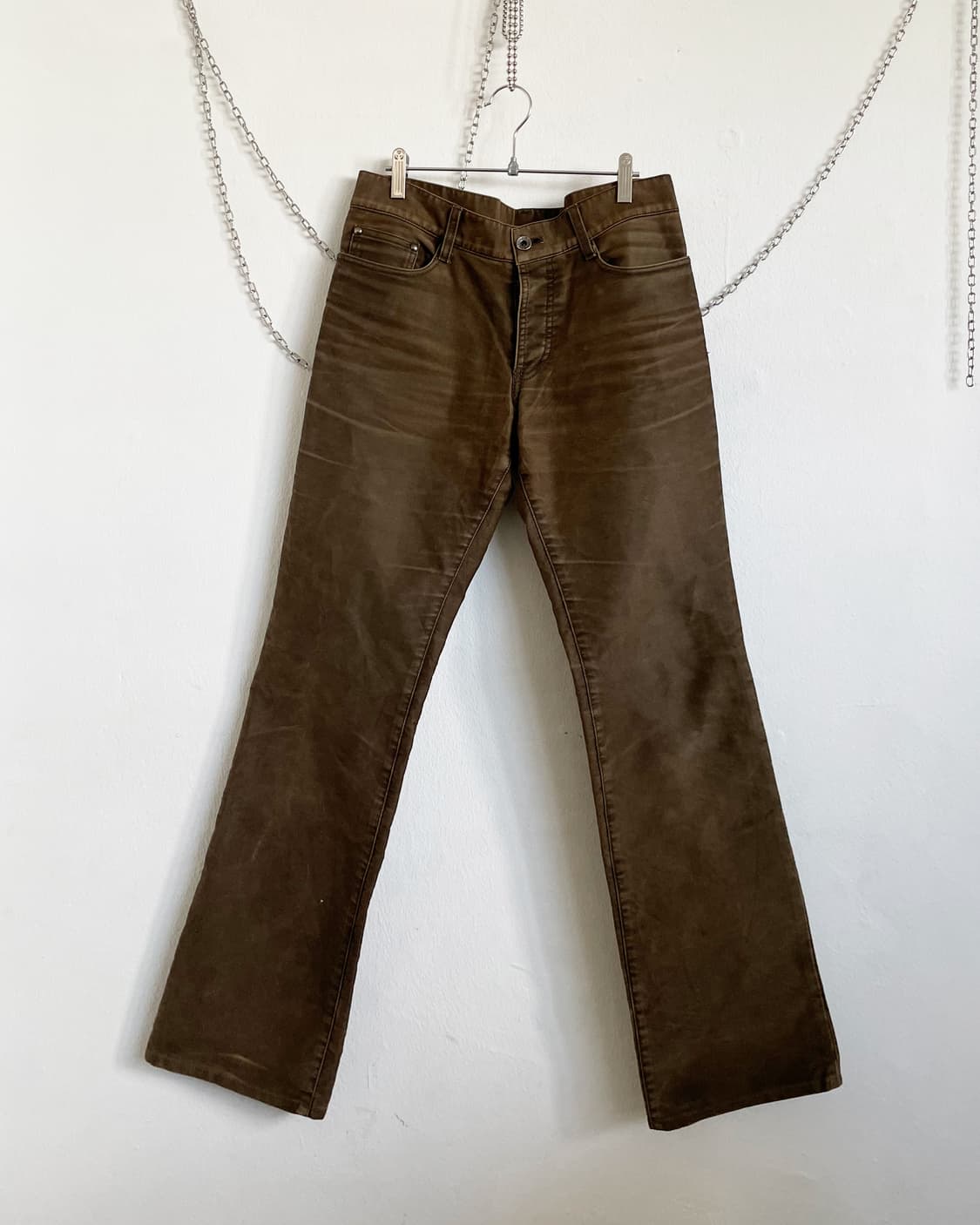 5351PLH 몰스킨 슬림핏 세미플레어 데님 상품이미지5