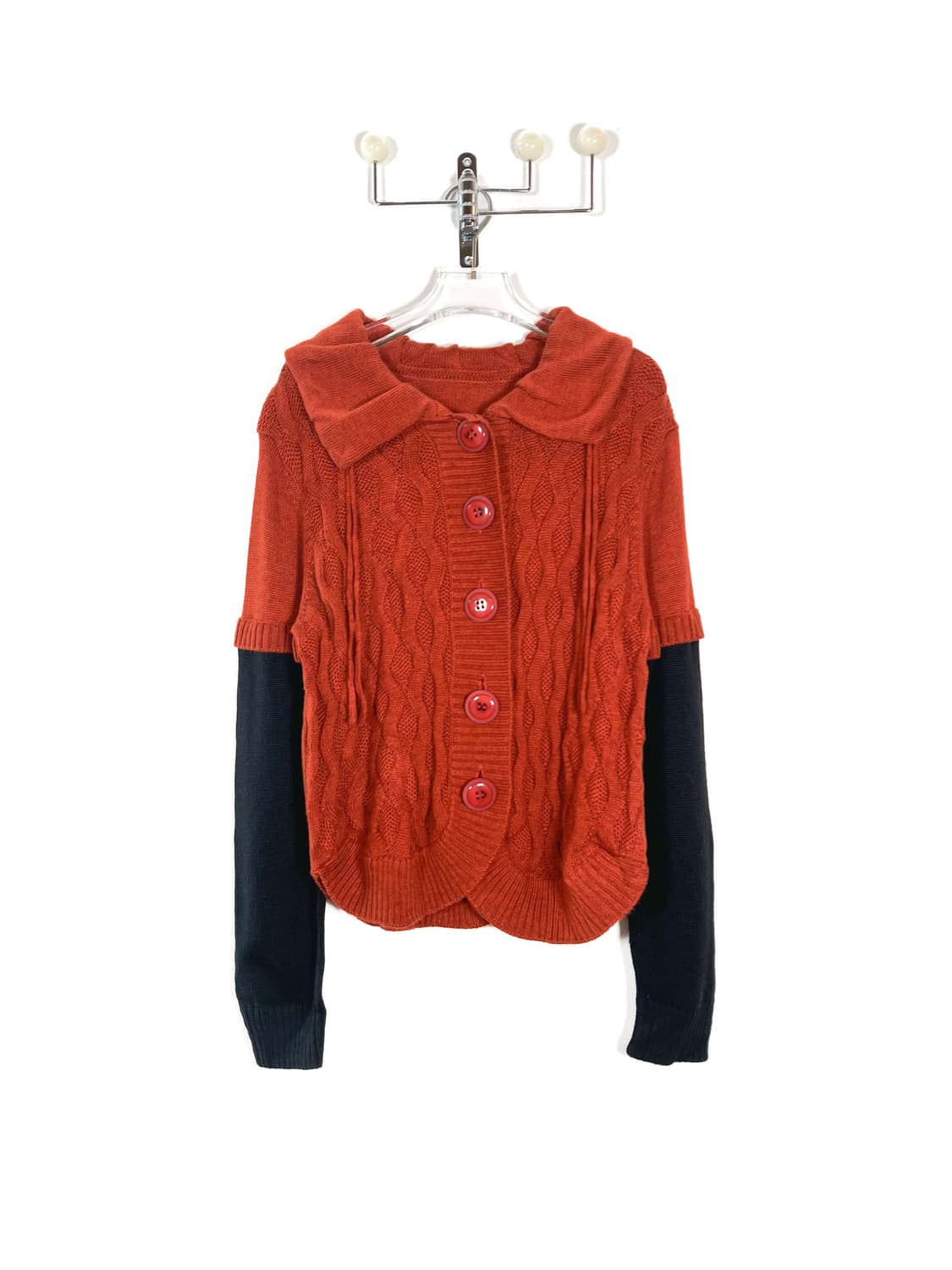 빈티지 캐시미어 블렌드 니트 가디건 상품이미지1