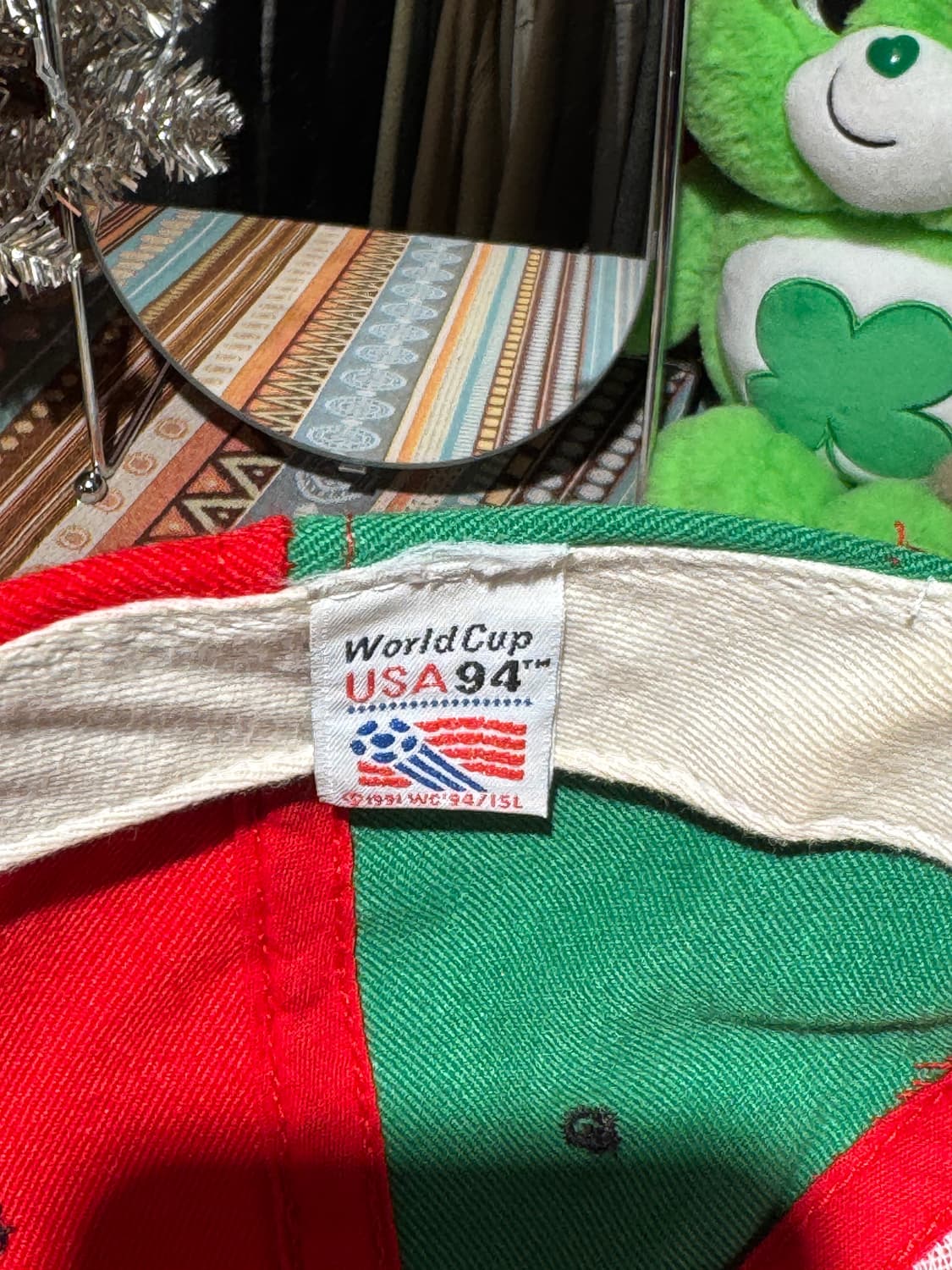 NUTMEG 1994 이탈리아 USA 월드컵 빈티지 볼캡 상품이미지6