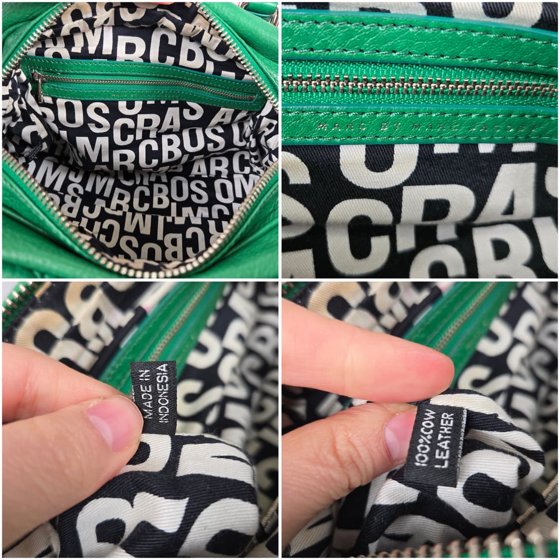 마크제이콥스 클래식 큐 베이비 그루비  가죽 토트백 가방 정품 그루비백 상품이미지10