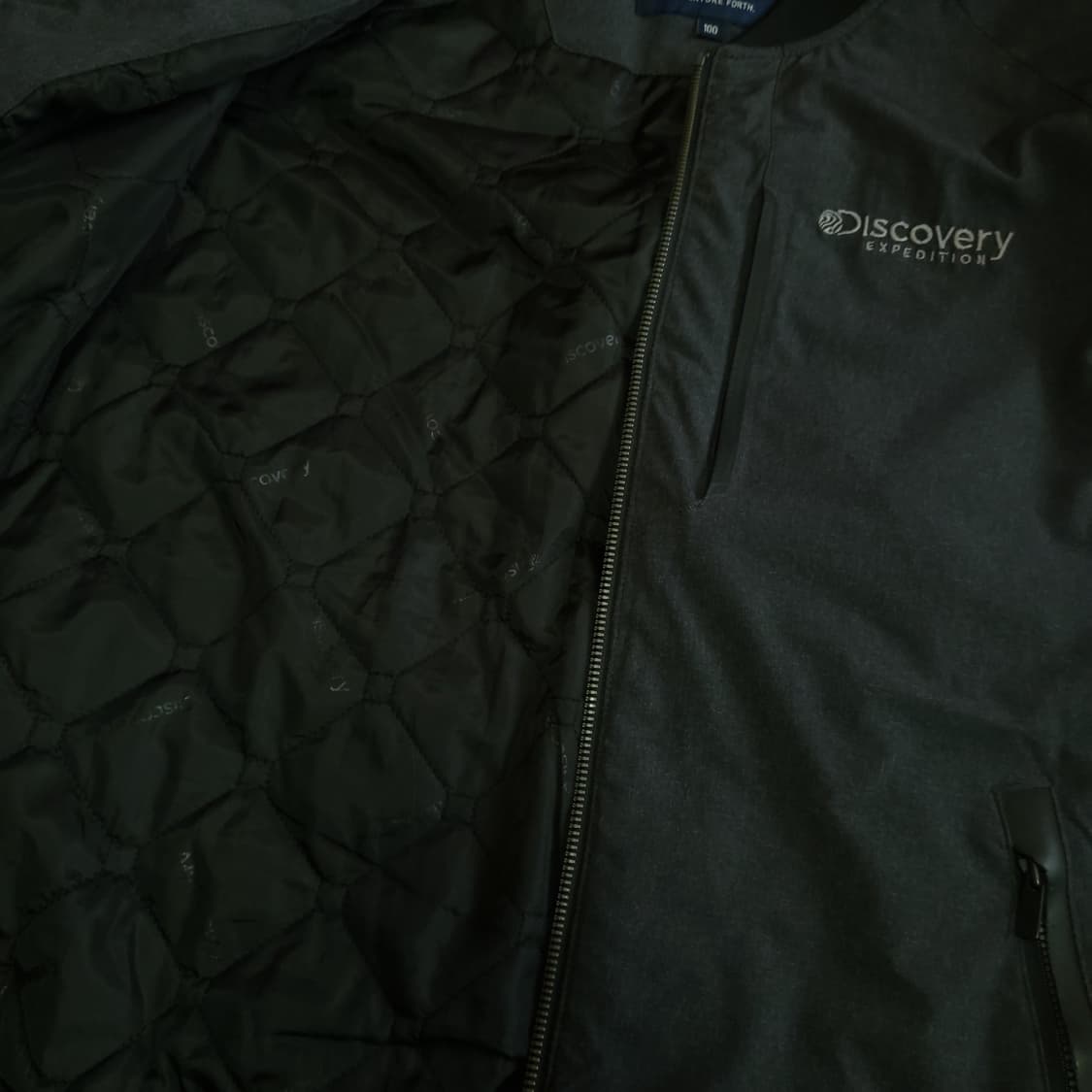 디스커버리 경량패딩잠바 100-105 블루종점퍼 상품이미지7