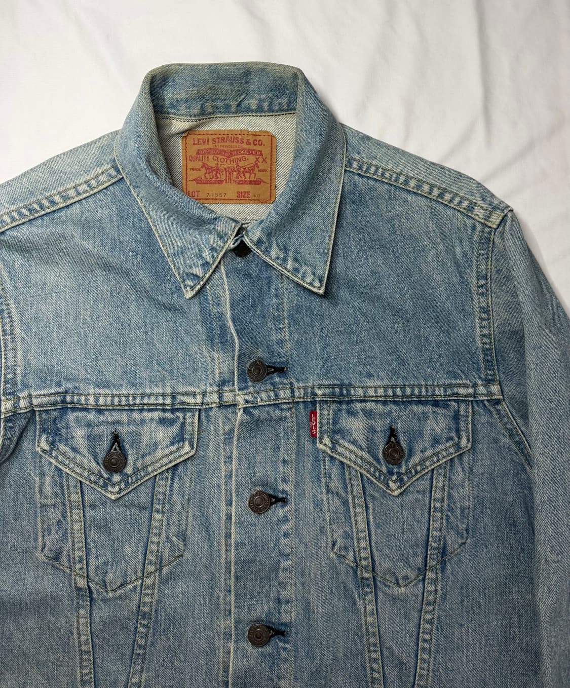 90s 빈티지 리바이스 트러커 자켓 3rd 빅E 상품이미지5