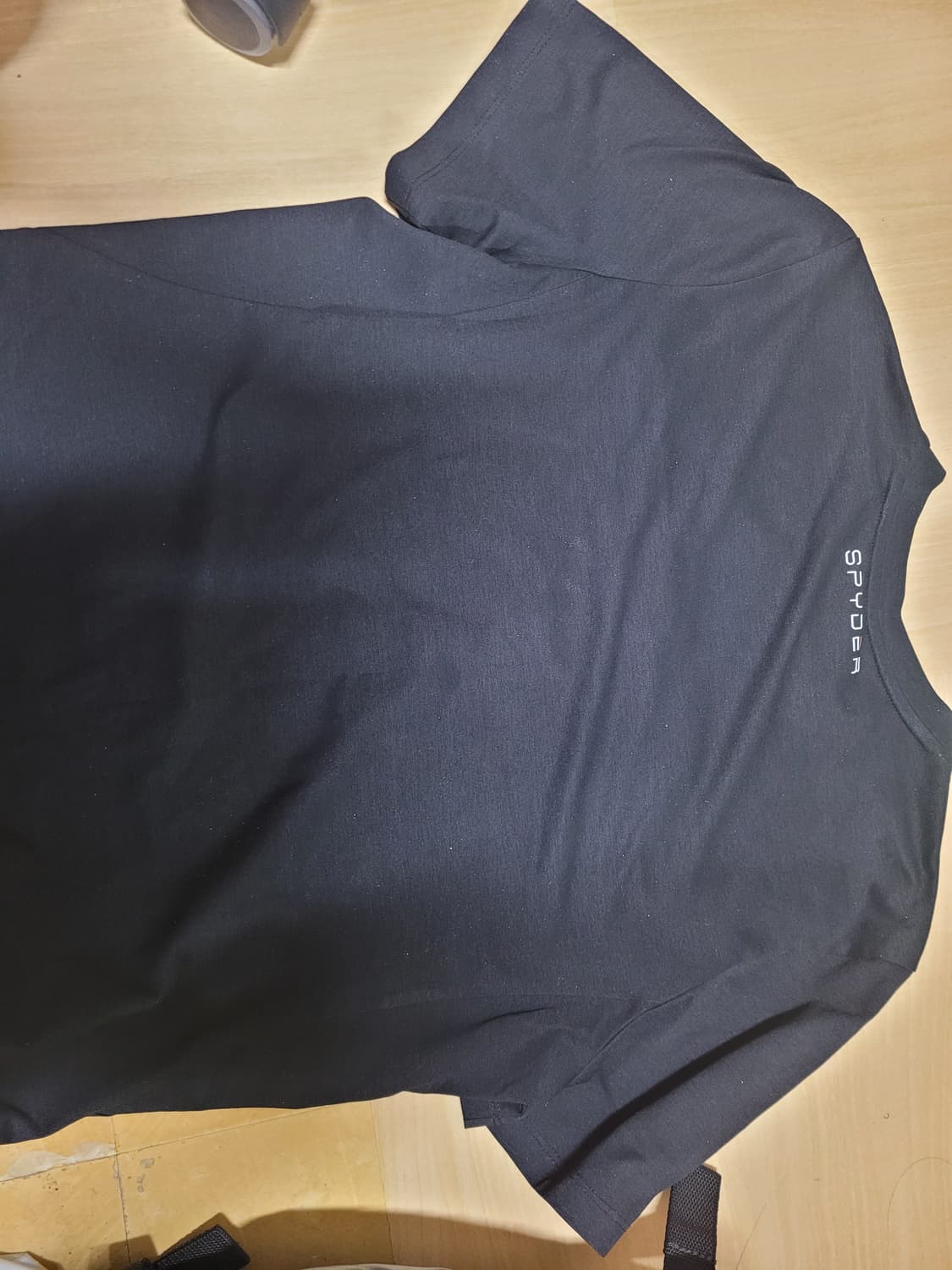 스파이더 자수 로고 반팔티 상품이미지1