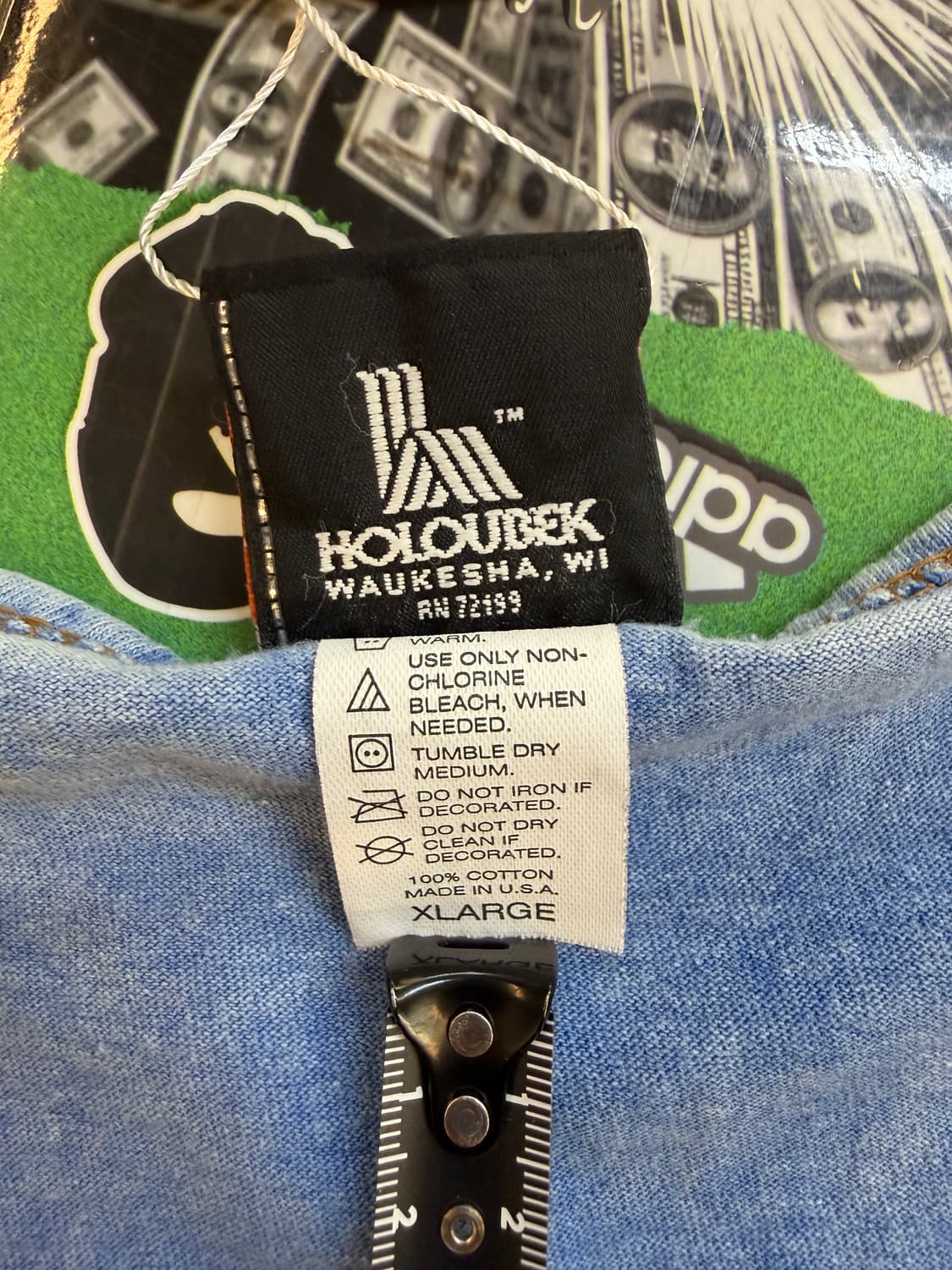 할리데이비슨 빈티지 빅로고 나시 상품이미지4