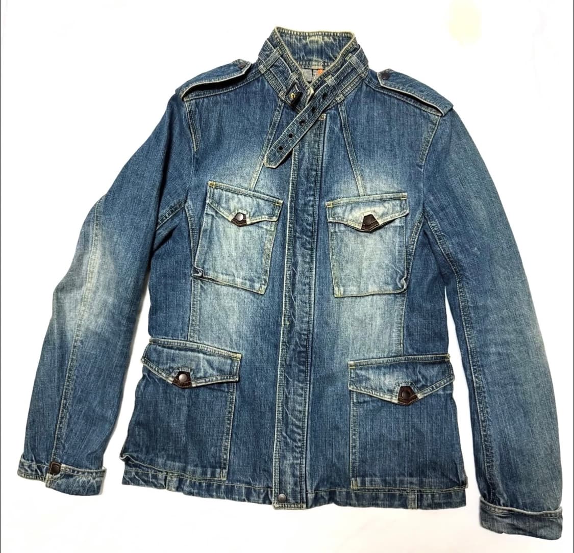 니콜 클럽 포 맨 - 데님 필드 자켓 상품이미지1