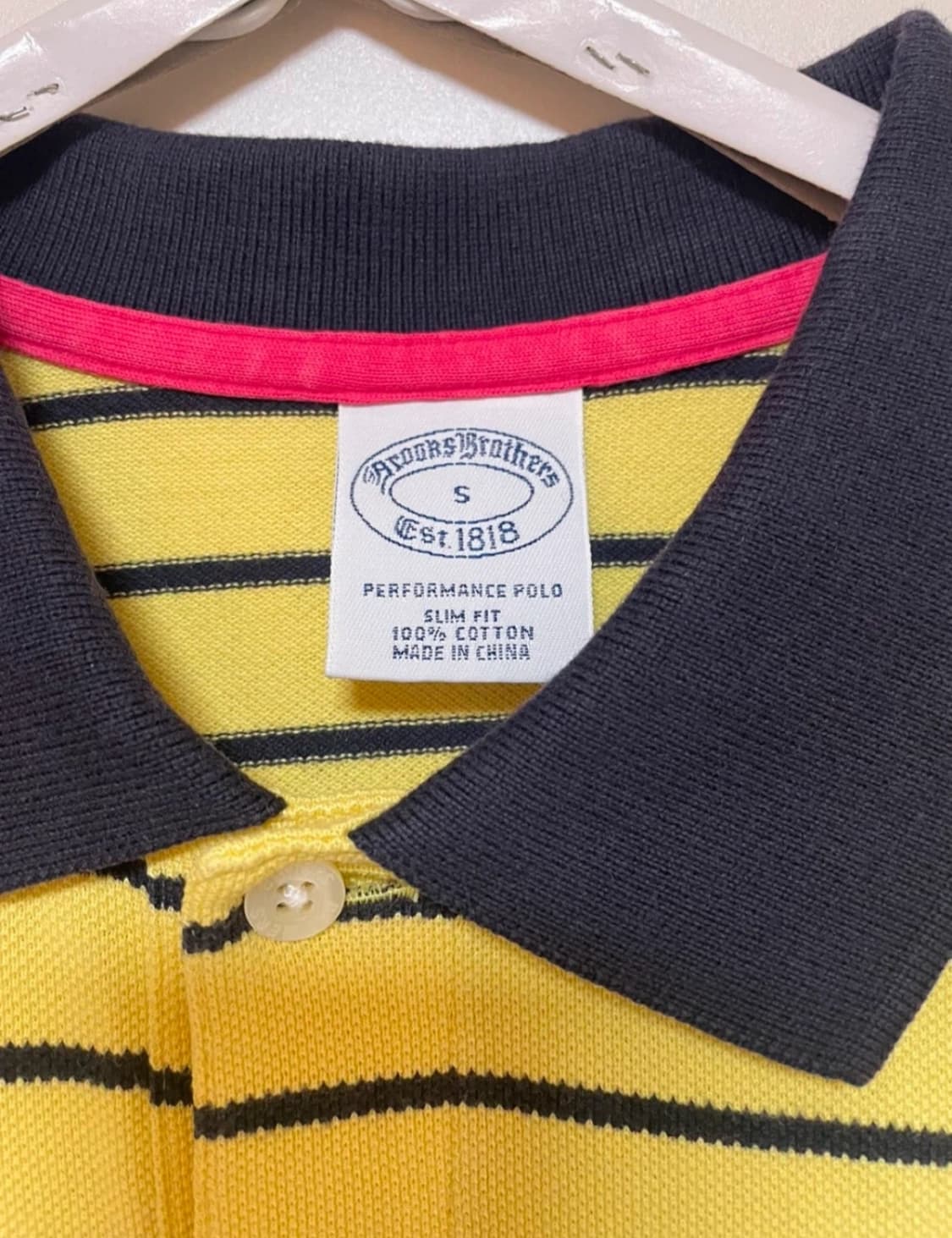 브룩스 브라더스 스트라이프 카라티 S 상품이미지2