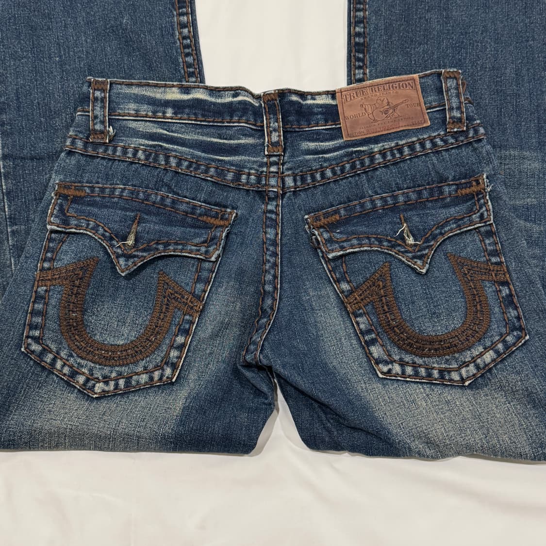 트루릴리젼 세미부츠컷 데님 팬츠 32 상품이미지6