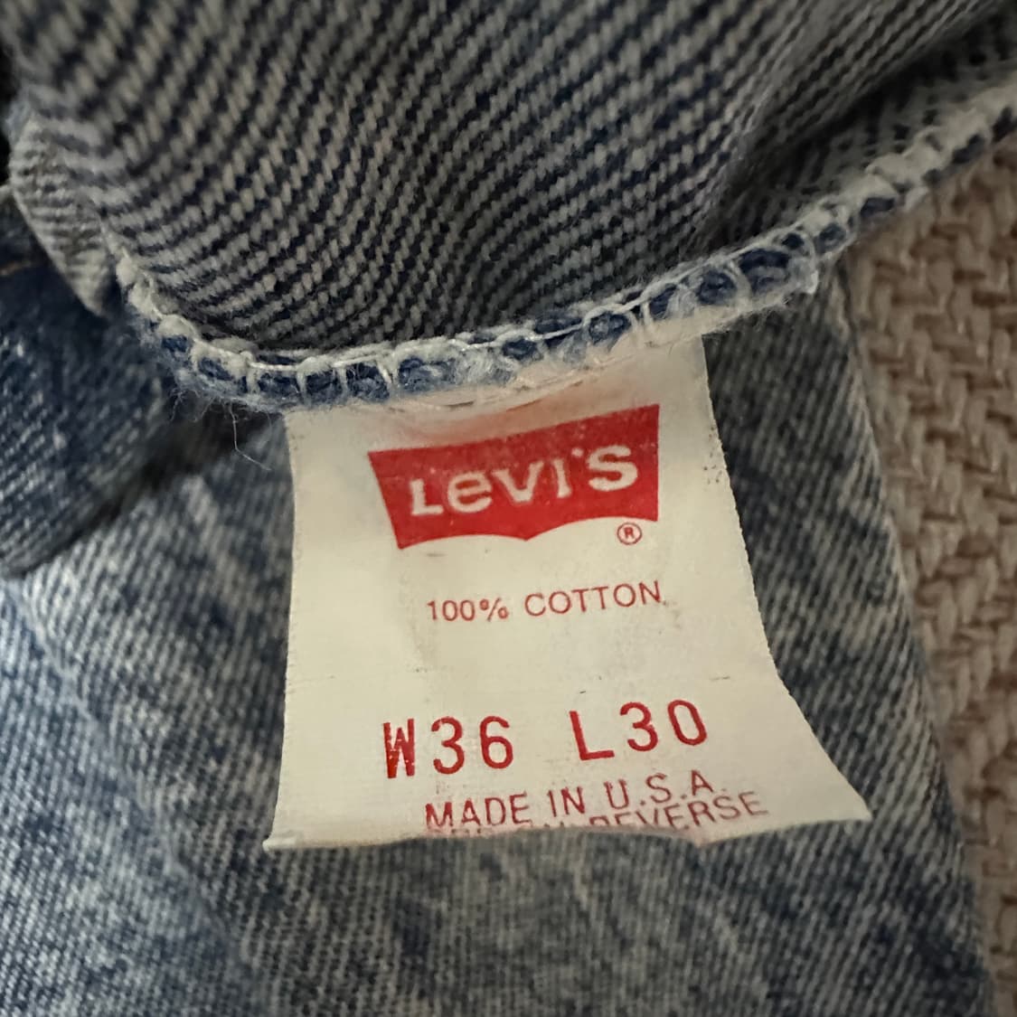 LEVI'S 540 80's usa made denim pants 상품이미지4