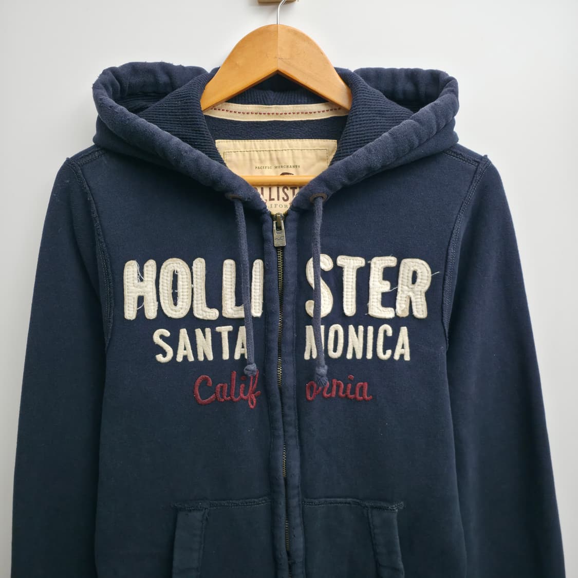 [M] 홀리스터 네이비 후드집업 y2k 상품이미지2