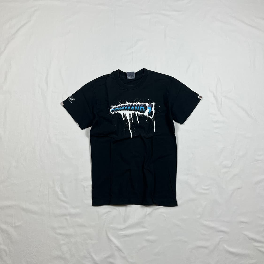 베이프 bape 커맨드z 프린트 반팔티 상품이미지1