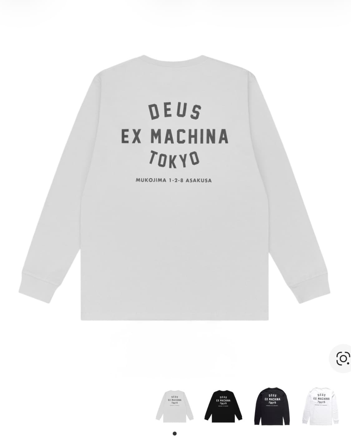 데우스 도쿄 아사쿠사 어드레스 롱슬리브 상품이미지1