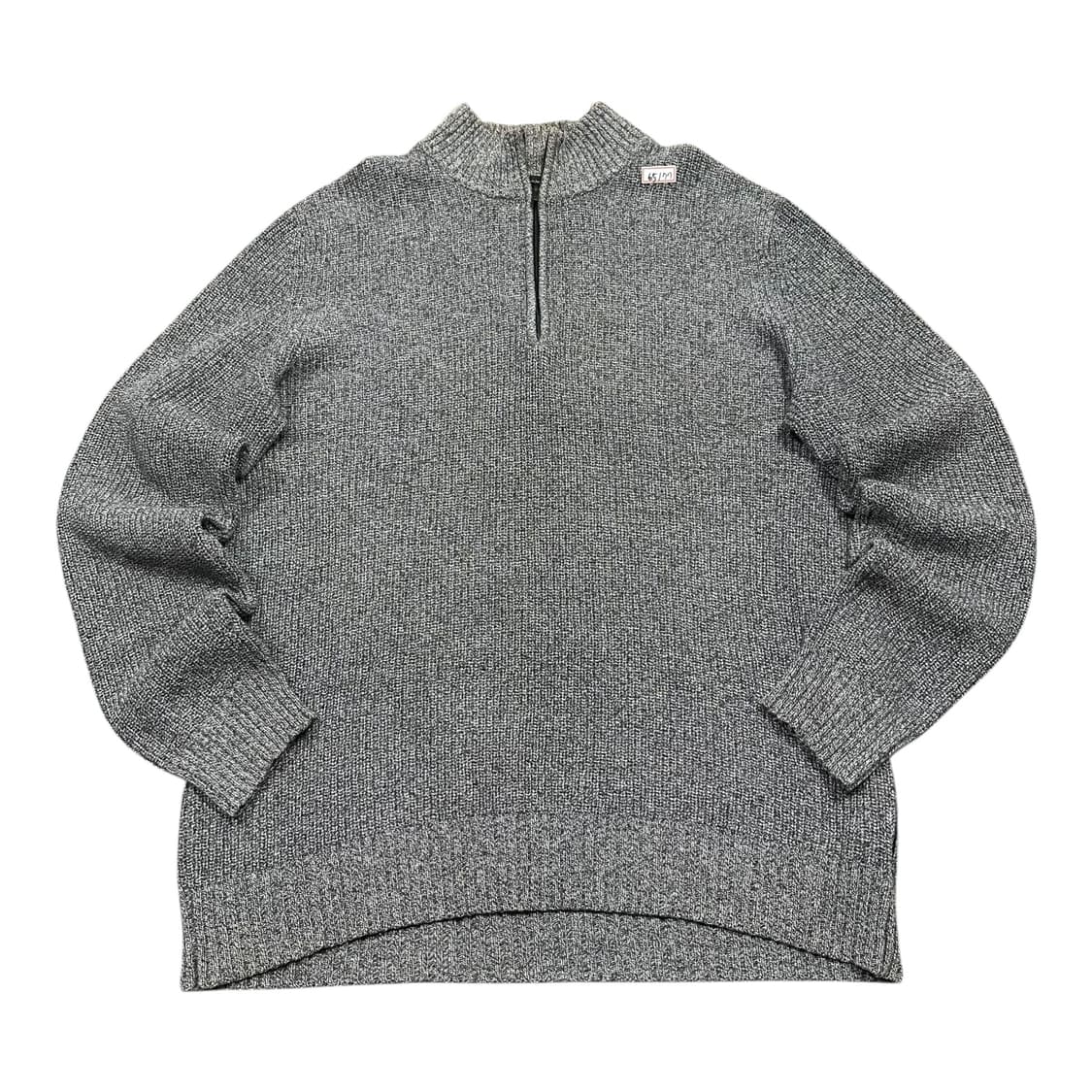 ✨ (바배) CK 캘빈클라인 코튼 하프 니트 집업  상품이미지1