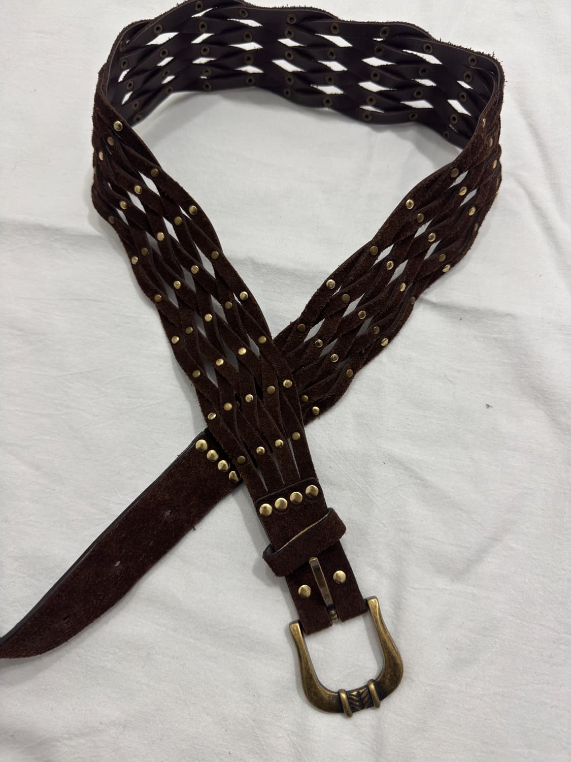 stud suede belt 상품이미지2