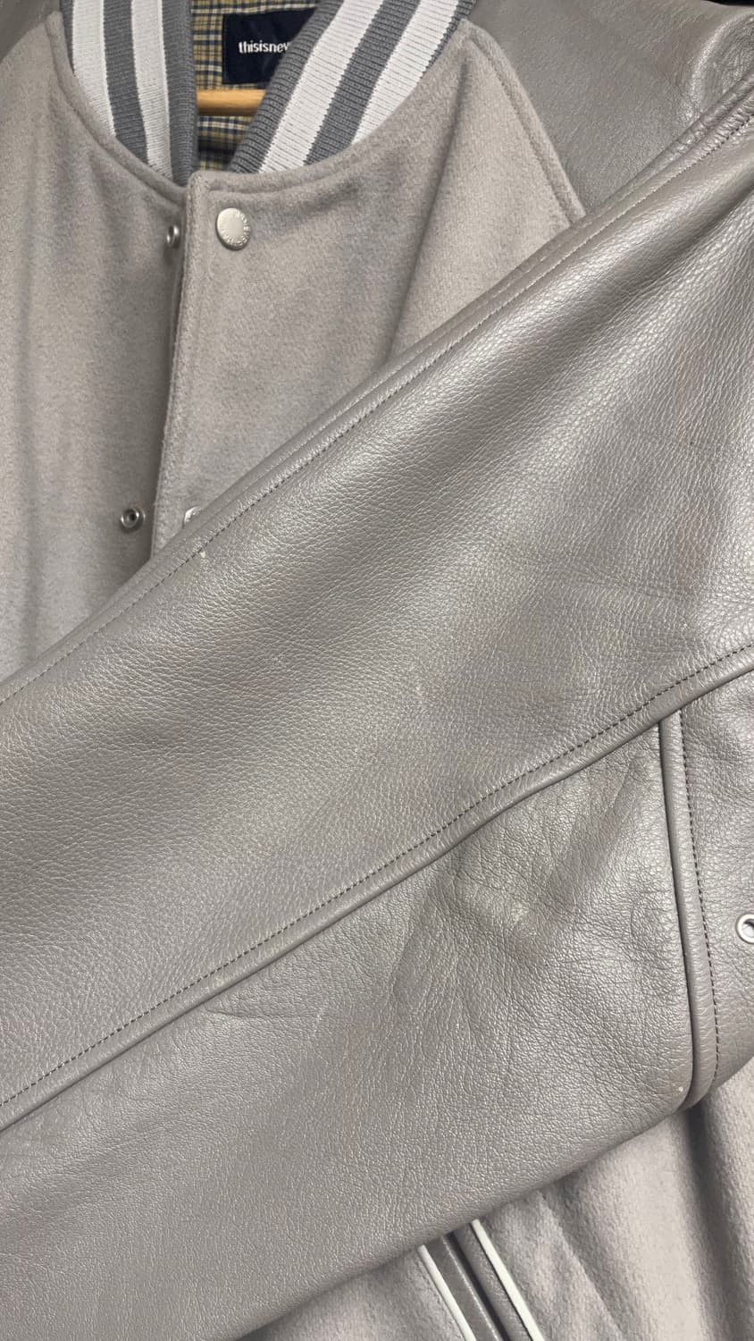 디스이즈네버댓 바시티자켓(L) 상품이미지4