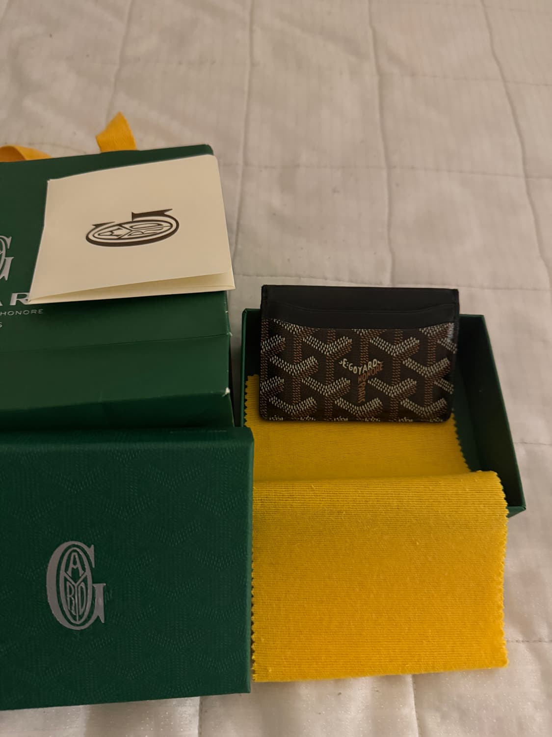 고야드 카드지갑 풀박스 상품이미지1