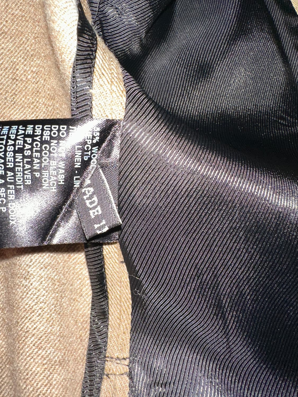 앤드뮐미스터 비대칭 드레이프 랩코트 AW10 쇼피스 상품이미지7