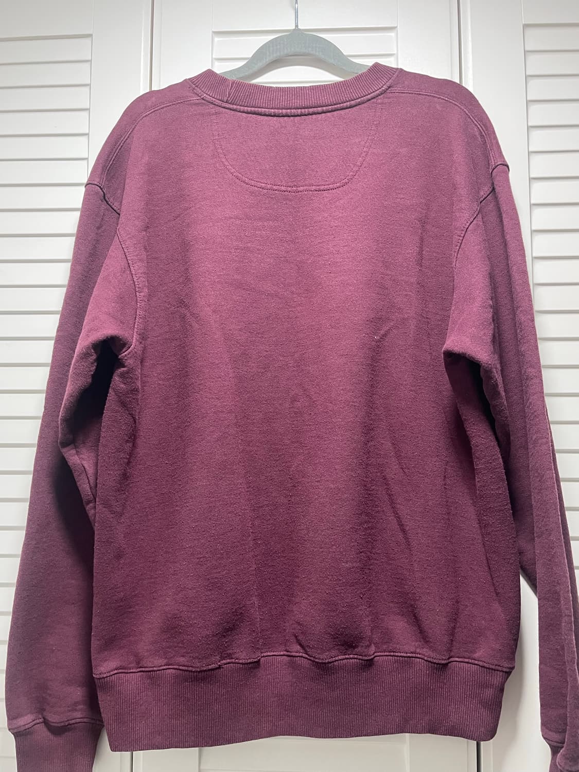 챔피언 버건디 맨투맨 M size 상품이미지2