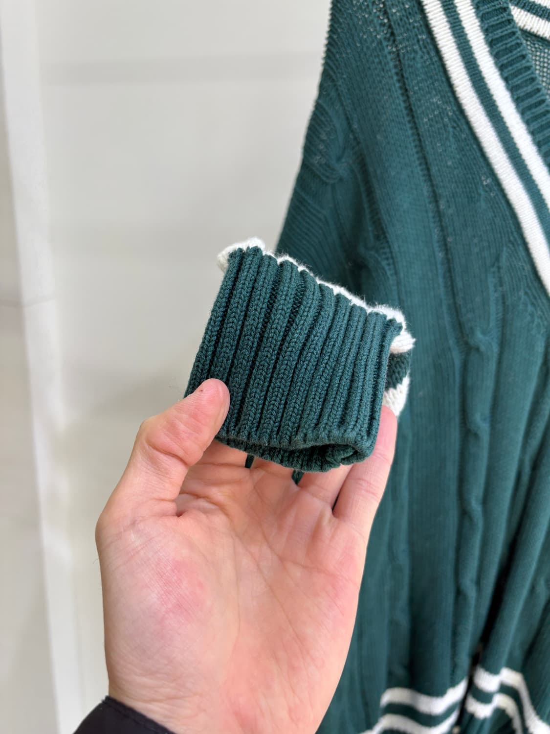 JAPANESE BRAND (Made in Japan) 브이넥 니트 상품이미지4