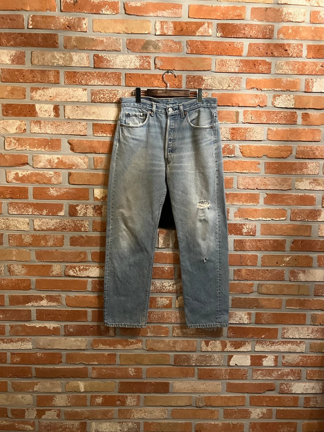 90s USA 빈티지 리바이스 501xx 0000 데님 팬츠 상품이미지1