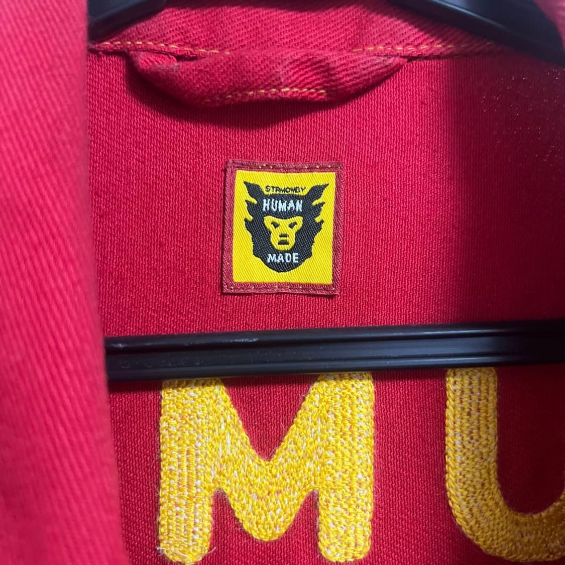 휴먼 메이드 래빗 워크 자켓 레드 상품이미지3