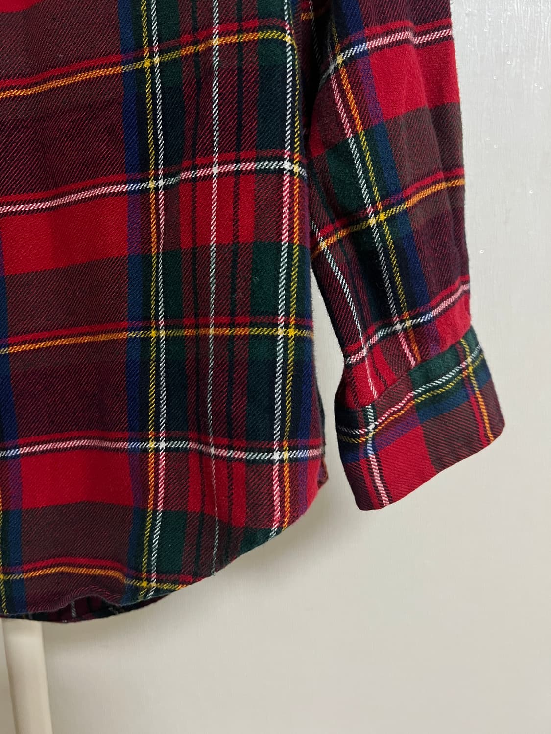 Polo Ralph Lauren Red Tartan Flannel Shi 상품이미지5