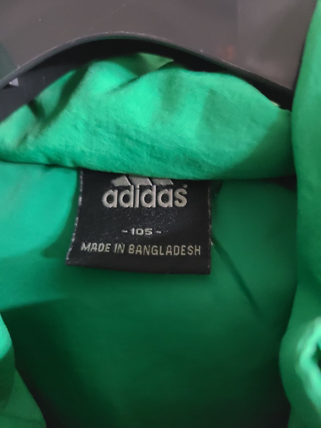 아디다스 그린/회색 후드 바람막이(105) 상품이미지3