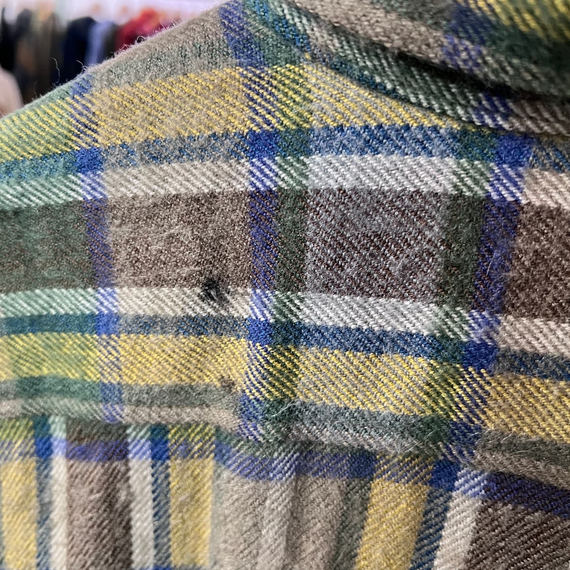 [M] 90s Bossbat 플란넬셔츠 상품이미지6