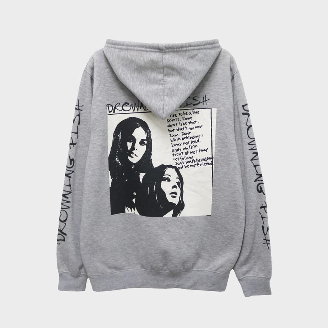 PANHARD Y2K무드 레터링 후드집업 60157 상품이미지1