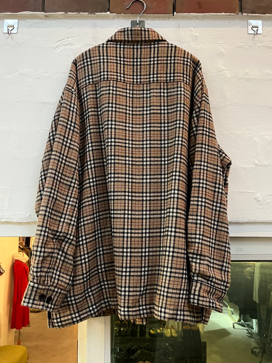 Le Polo 노바 체크 아크릴 자켓 4L 상품이미지7