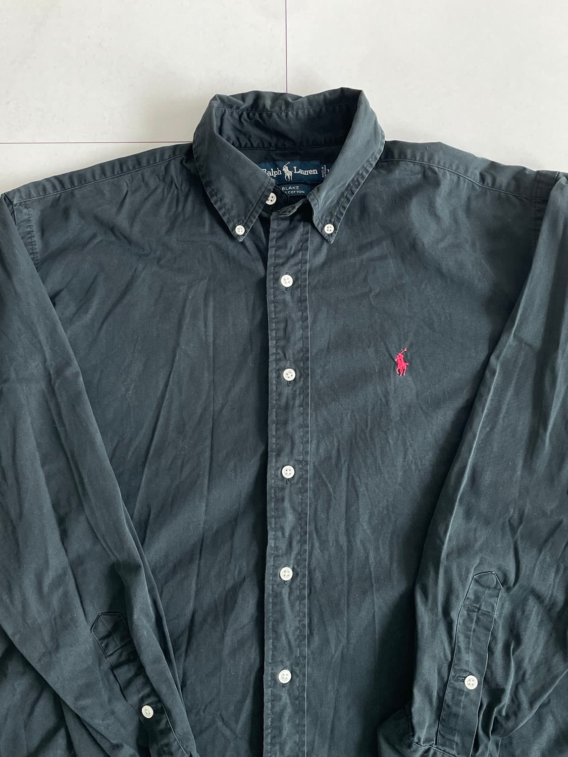 90s 폴로 옥스포드 셔츠 상품이미지2