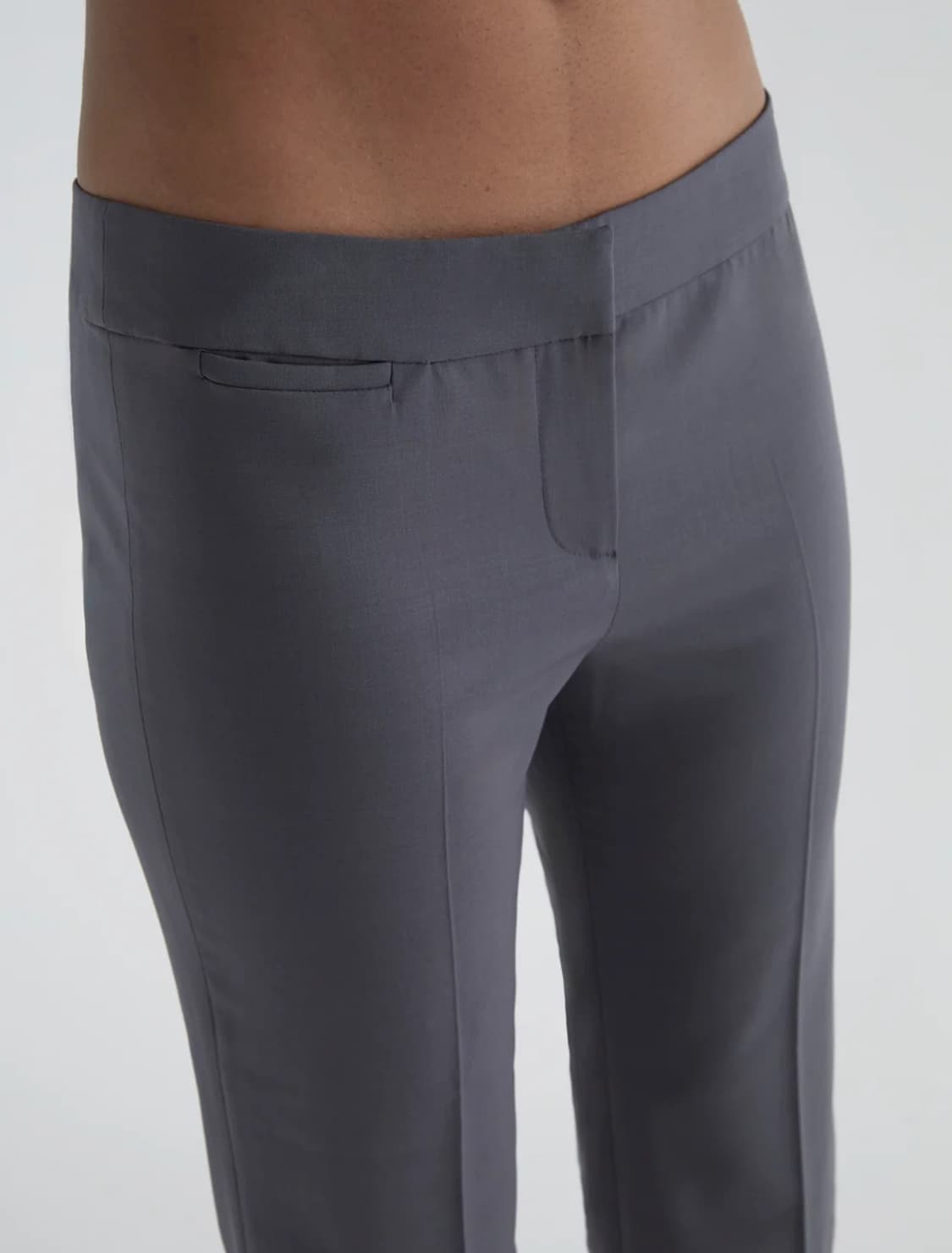 [36,38]팔로마울 Raul 카프리 팬츠/그레이 상품이미지3