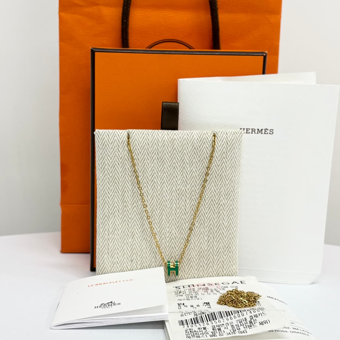 [MINI]에르메스 미니 팝아슈 목걸이 상품이미지1