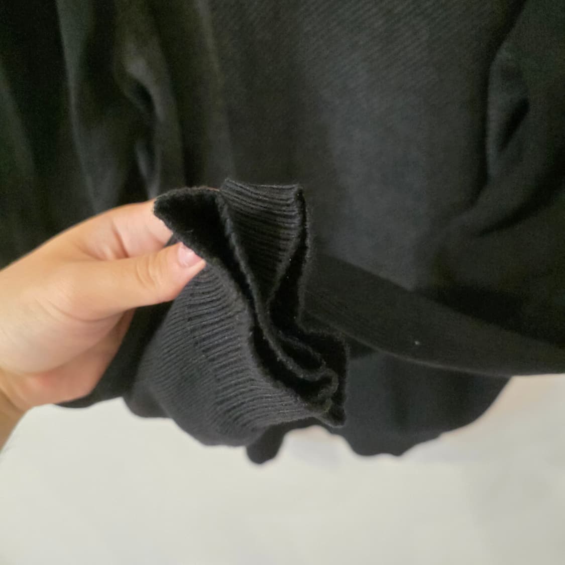 울시 남성 니트 블랙 색상 XL 상품이미지7