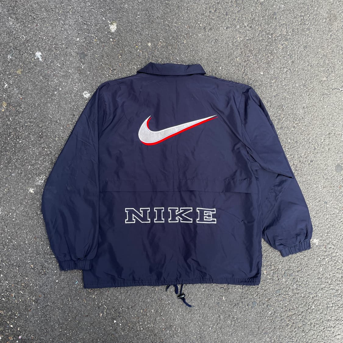 90s 나이키 코리아 올드스쿨 빅로고 바람막이 트랙자켓 XL 상품이미지1