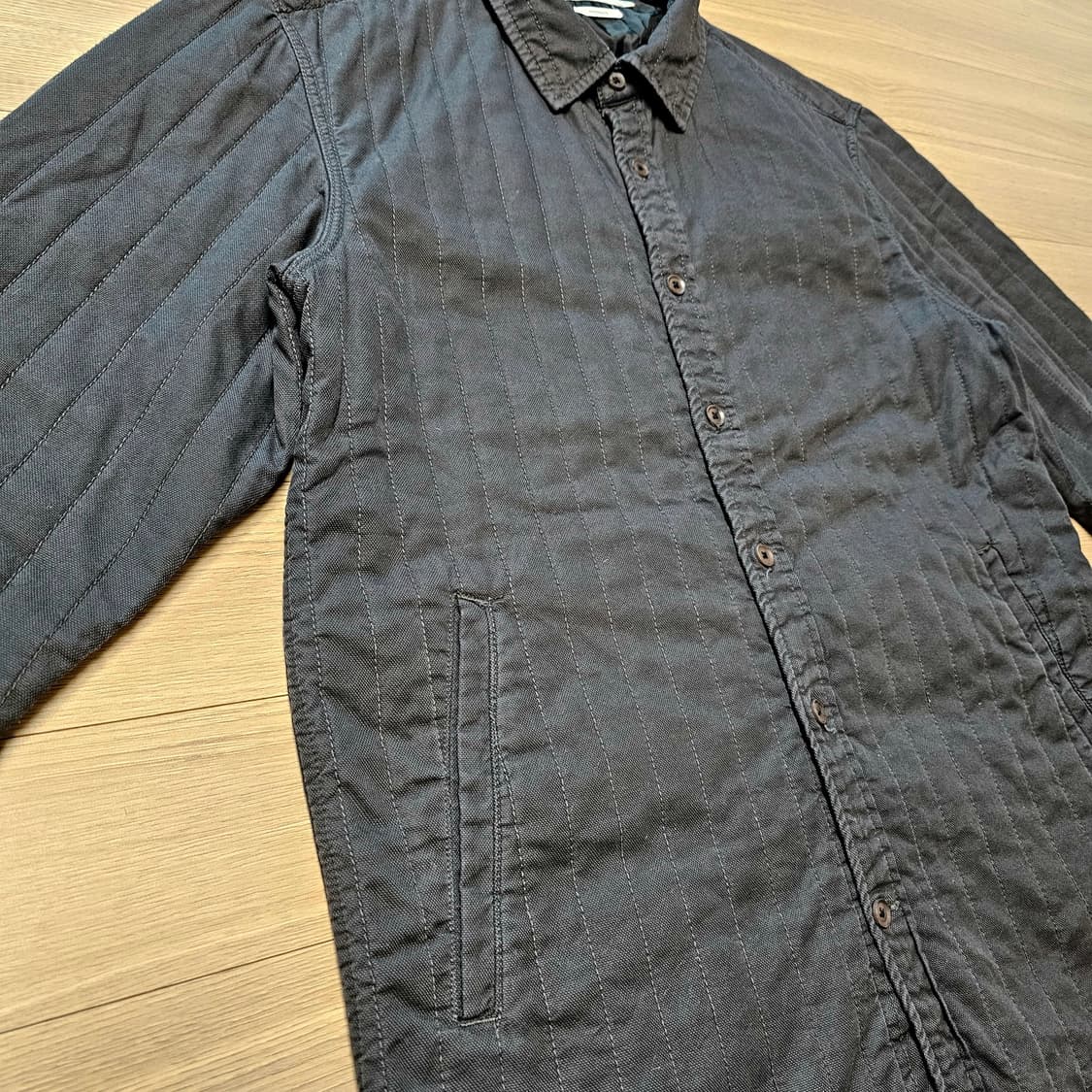 M 95~100 에피그램 내부패딩 퀄팅 셔츠 자켓 셔켓 3M 신슐레이트 상품이미지4