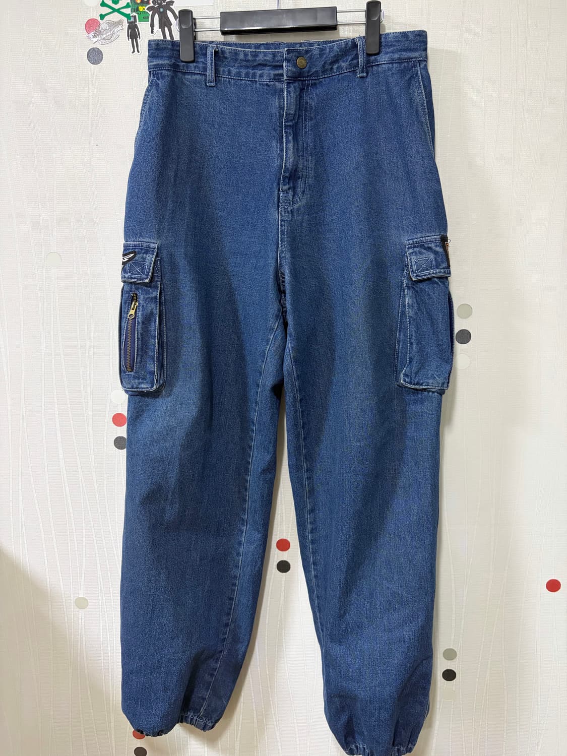 할리데이비슨 카고 데님 조거팬츠 상품이미지1