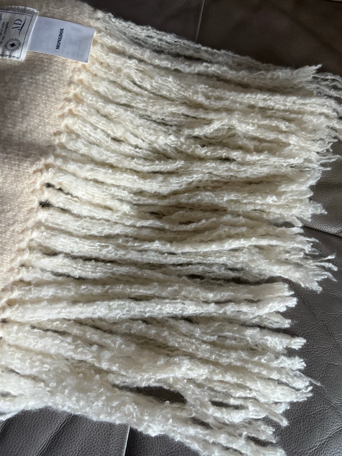 몽돌 헤비 울 니트 머플러 상품이미지4