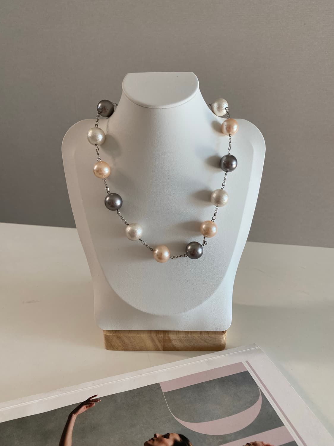 빈티지 구슬 목걸이 상품이미지6