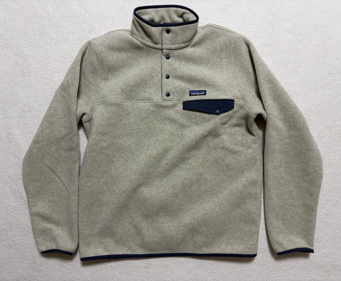 [M] 파타고니아 신칠라 스냅티 플리스 풀오버 (오트밀 헤더) 상품이미지1