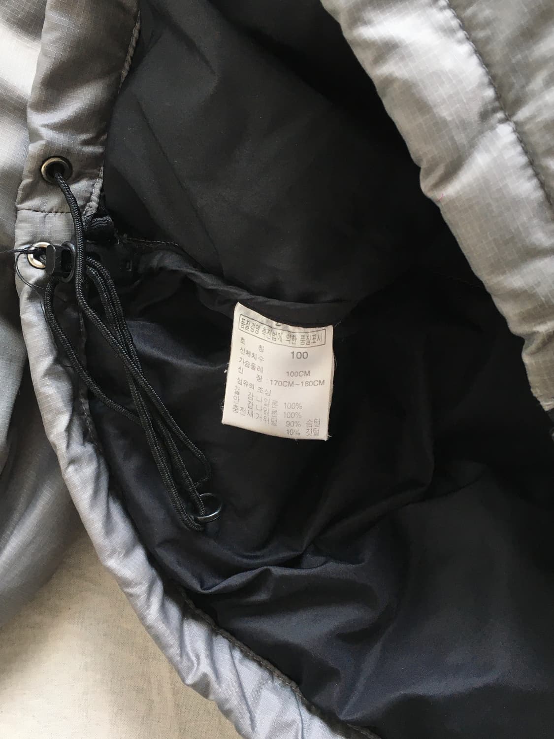 노스페이스 가슴로고 눕시패딩 상품이미지5