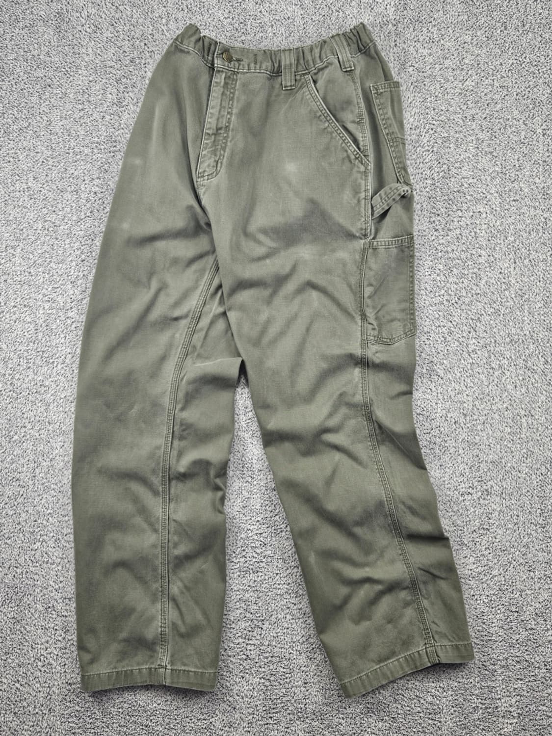 칼하트 코튼 카펜터 싱글니 워크 팬츠 밴딩커스텀 (38X30)/11742 상품이미지1