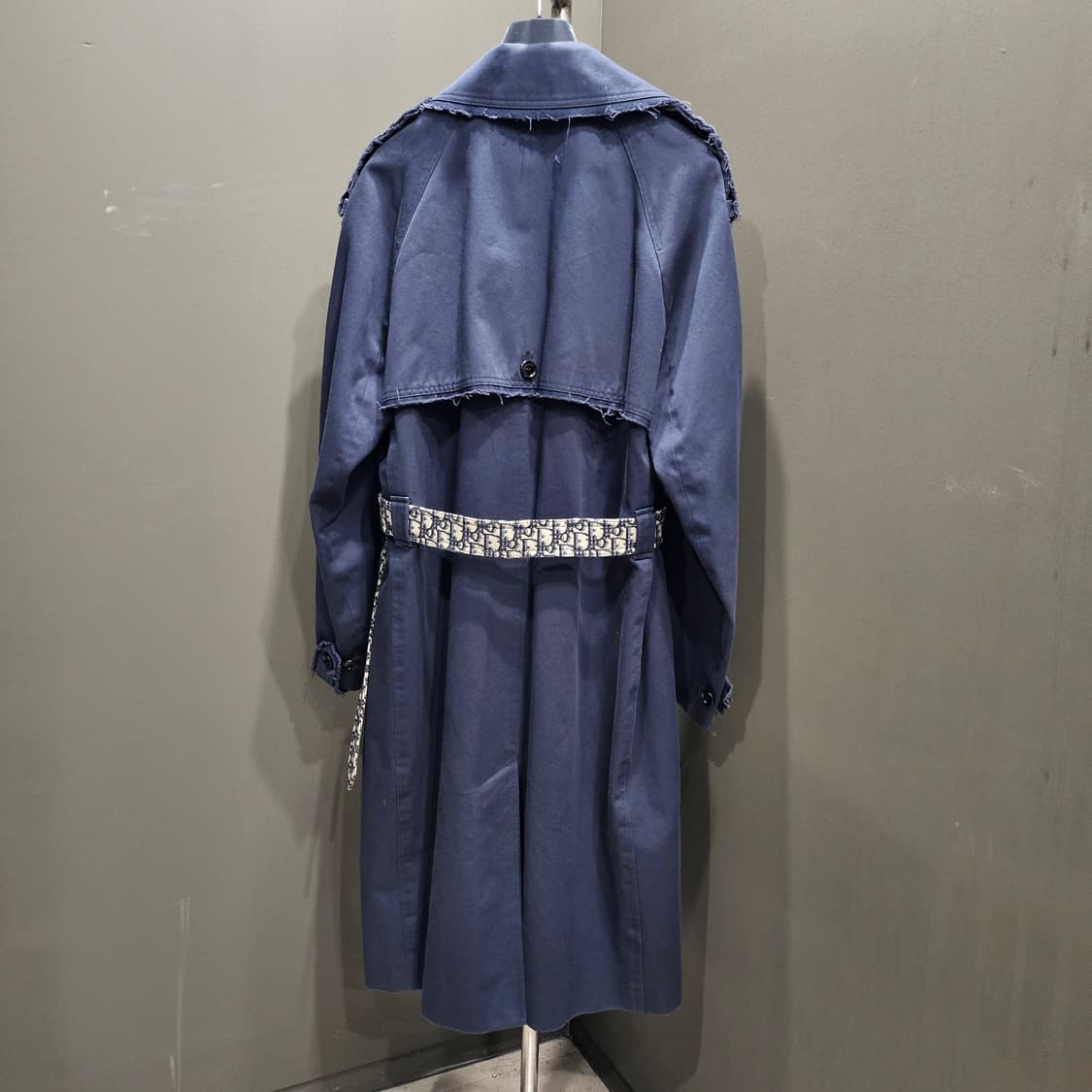 국내3피스)디올 오블리크 벨티드 디스트로이트 오버 코트 상품이미지3