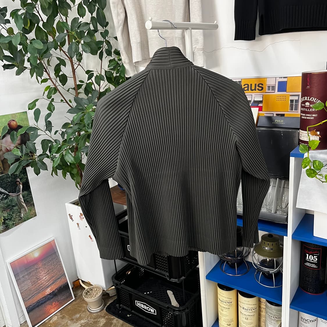 옴므플리세 hp38-Jd154 하이넥 자켓 새상품 2 상품이미지8