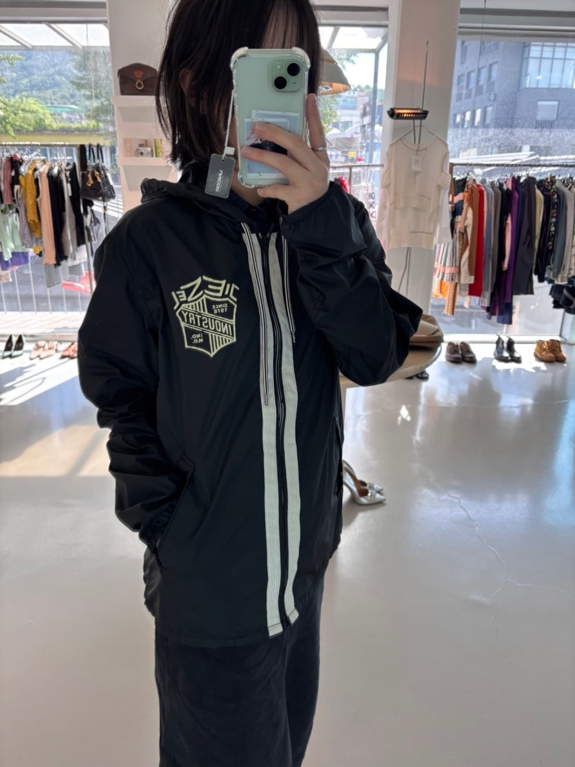 Vintage Diesel Nylon Hood Jumper 상품이미지1
