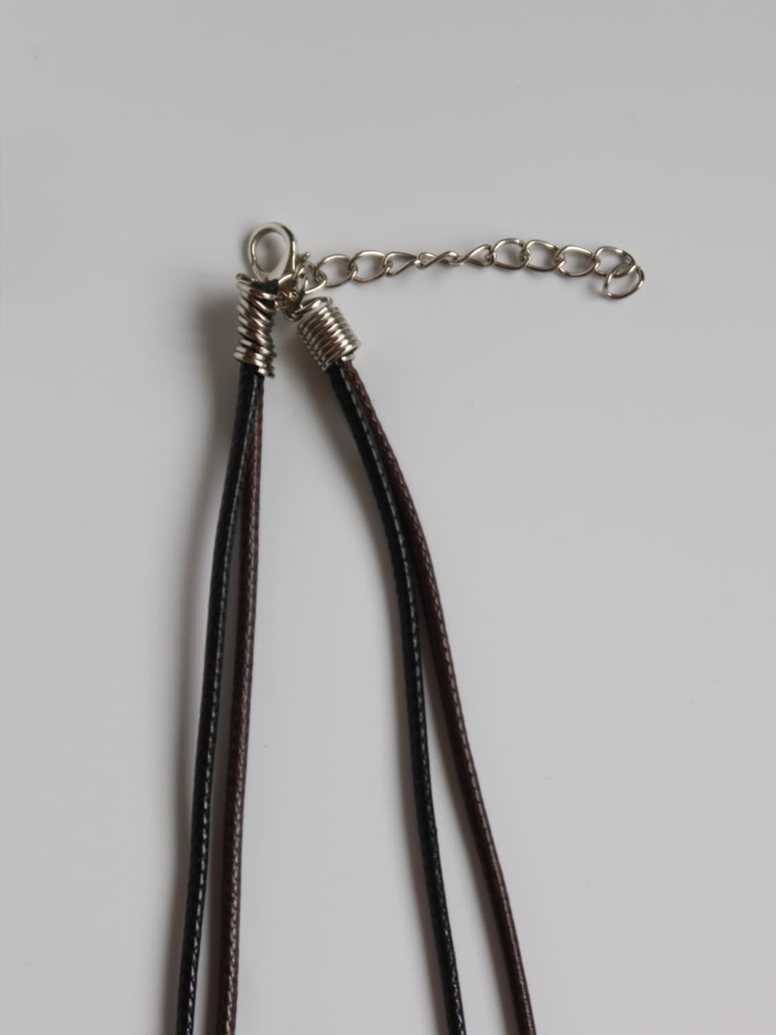 elephant charm leather necklace 상품이미지5