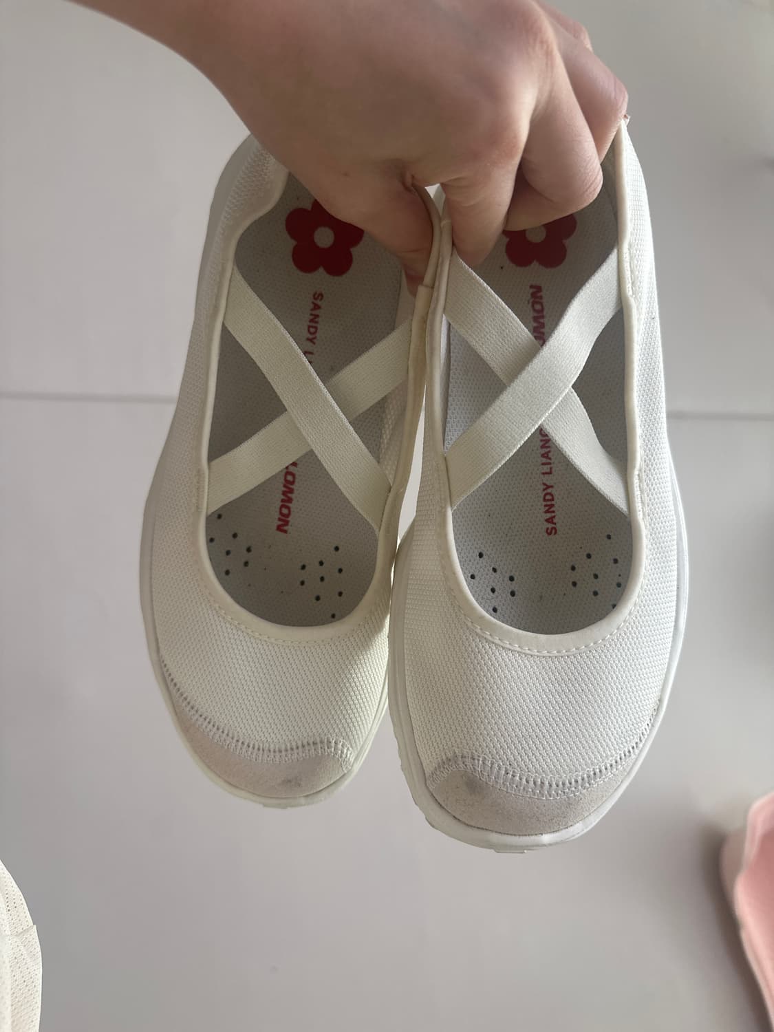 살로몬 샌디리앙 화이트 메리제인 245 상품이미지6