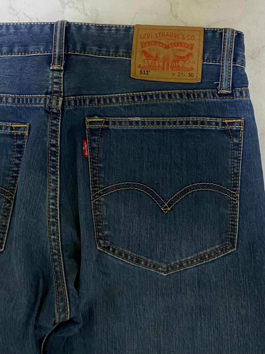 리바이스 511 청바지 데님 허리 32 인치 상품이미지4
